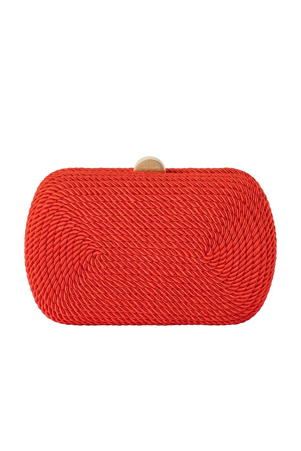 martina coiled rope clutch