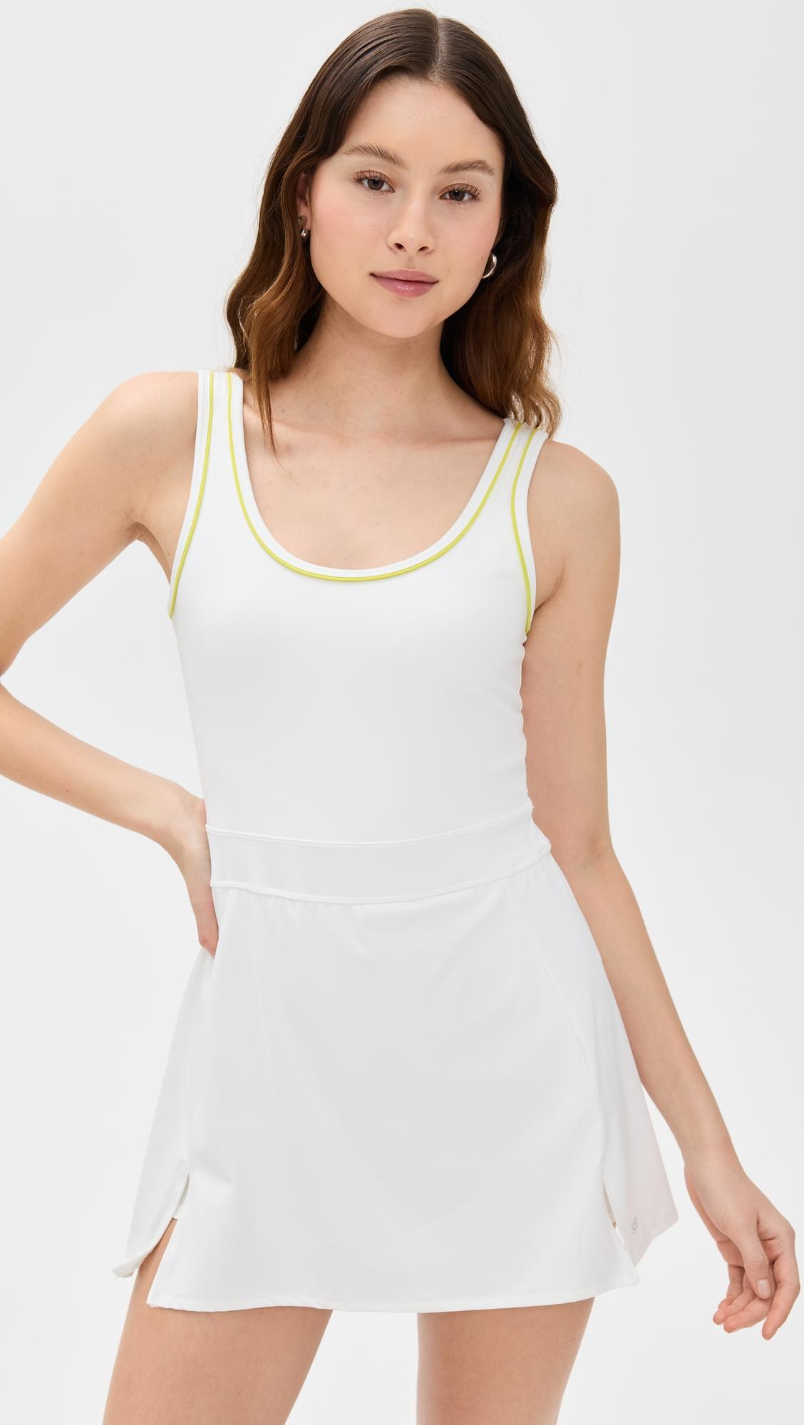 martina rigor dress with piping