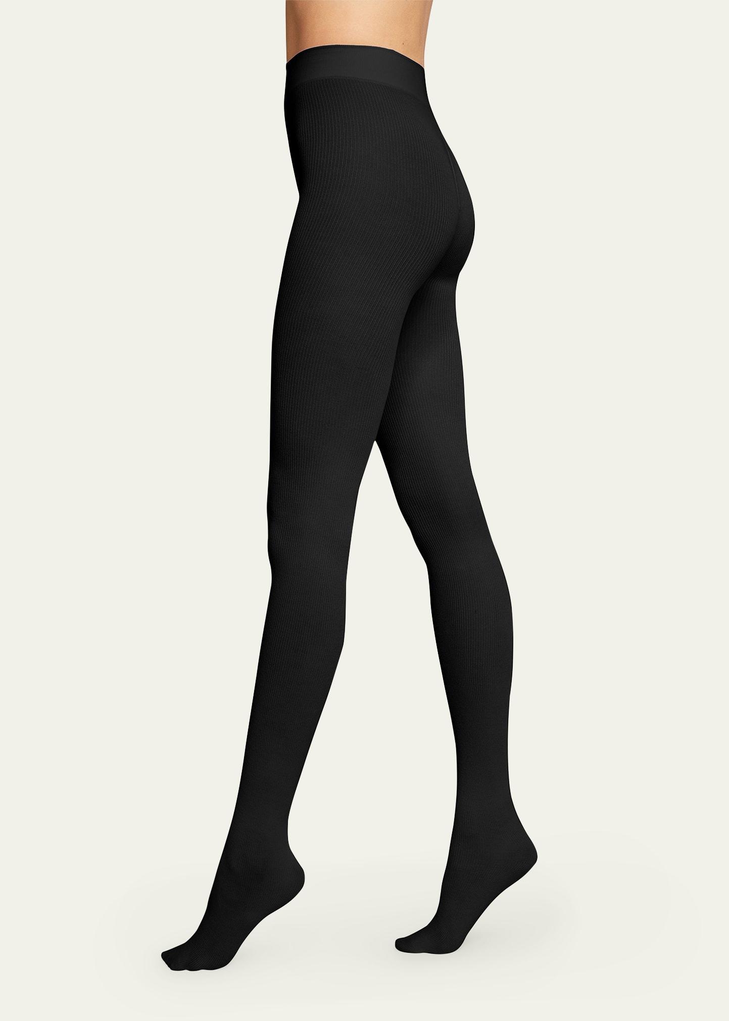 mary cotton rib tights