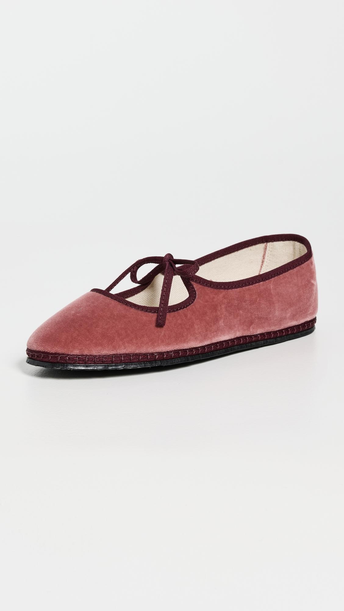 mary jane velvet brigitte flats