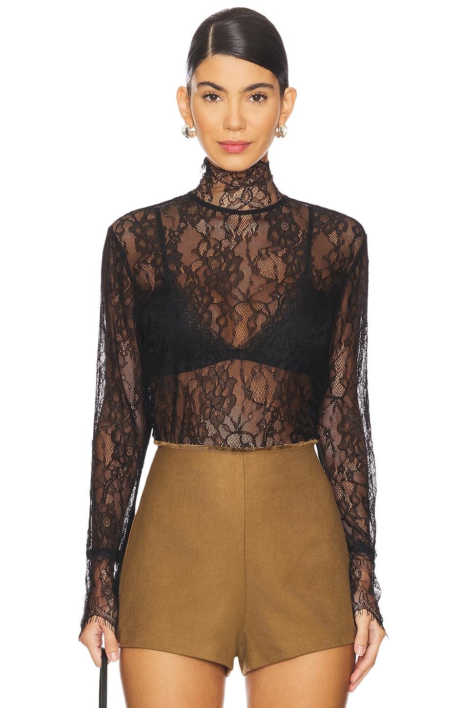 mary lace top
