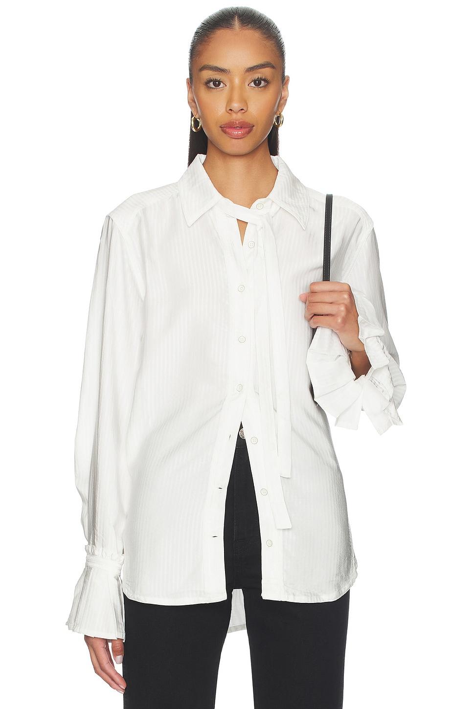 mary lou silky shirt