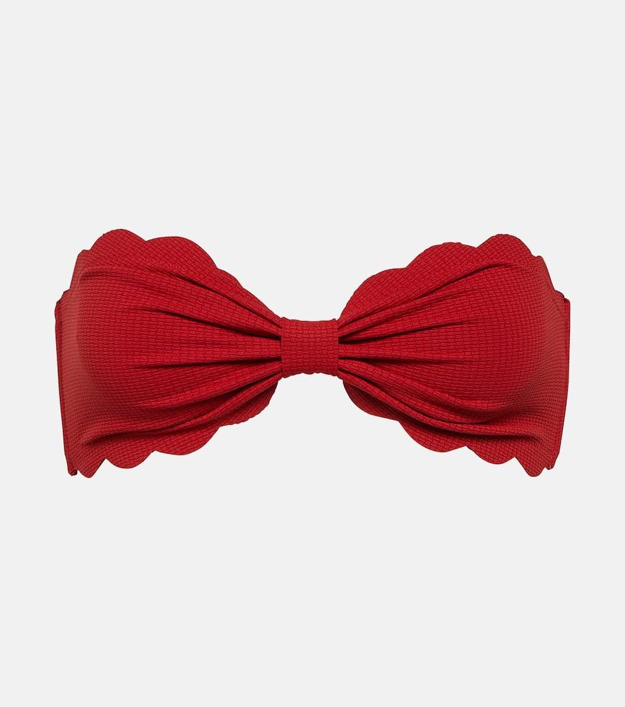 marysia antibes bandeau bikini top