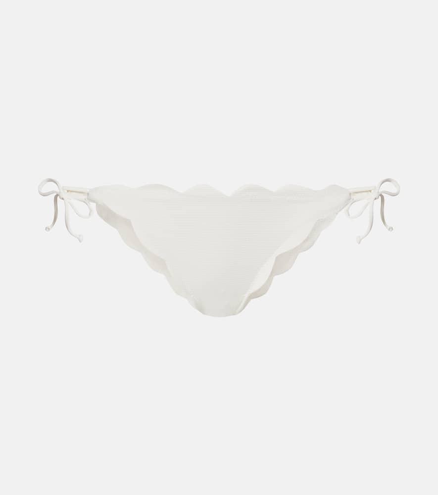 marysia mott scalloped bikini bottoms
