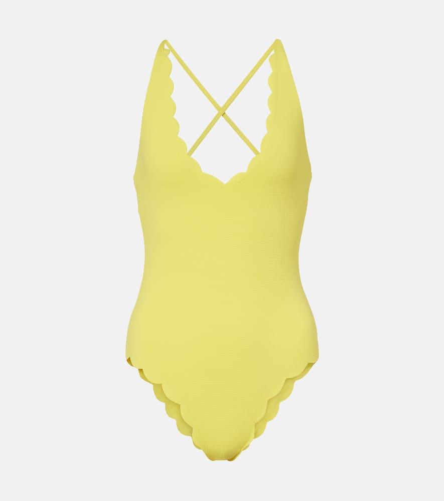 marysia north scalloped swimsuit