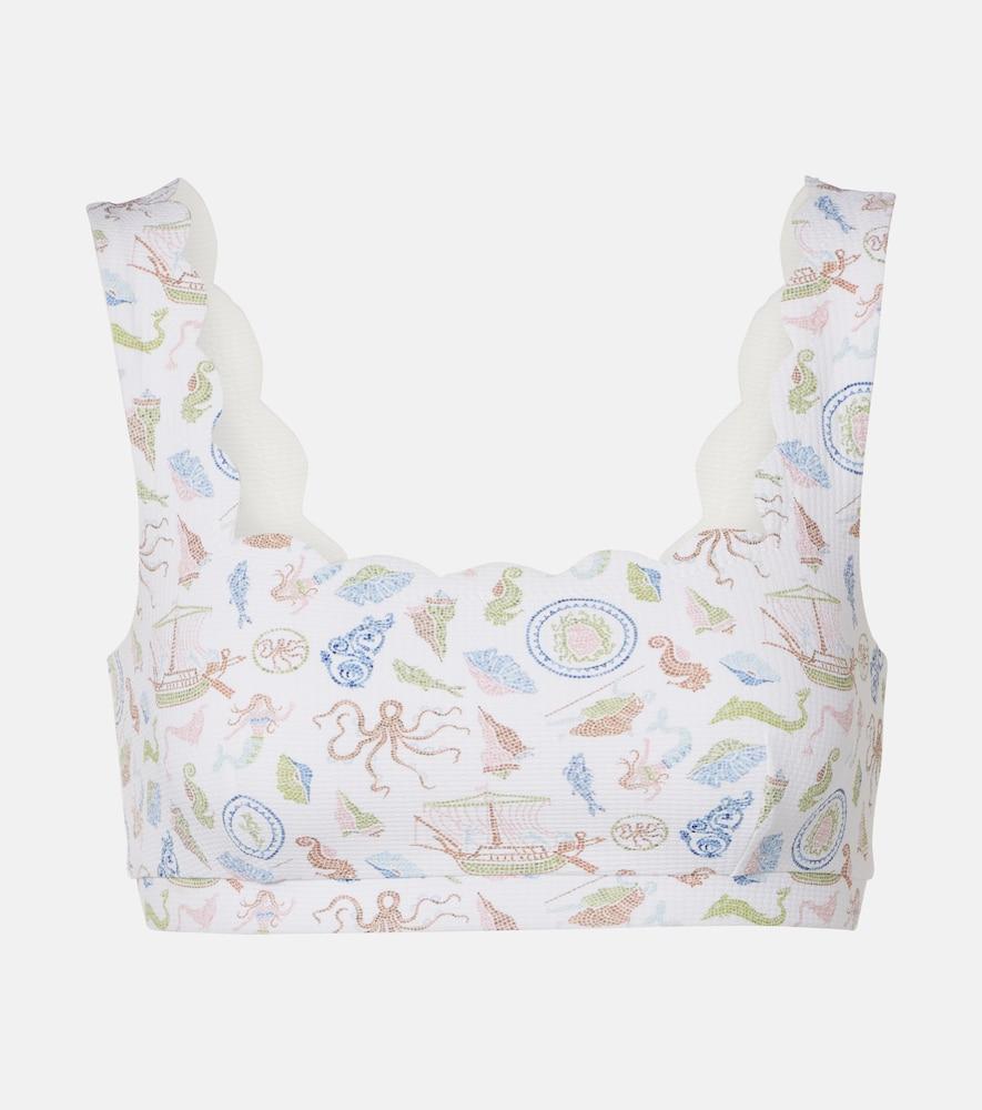 marysia palm springs scalloped bikini top