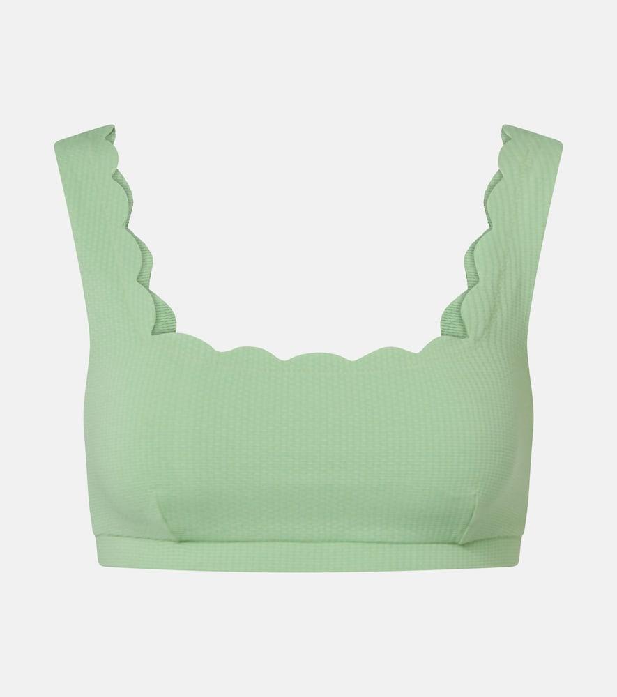 marysia palm springs scalloped bikini top