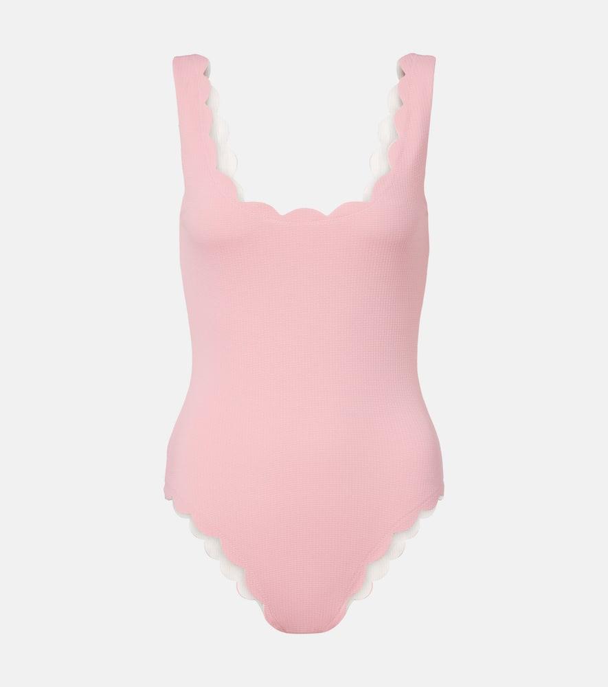 marysia palm springs scalloped swimsuit