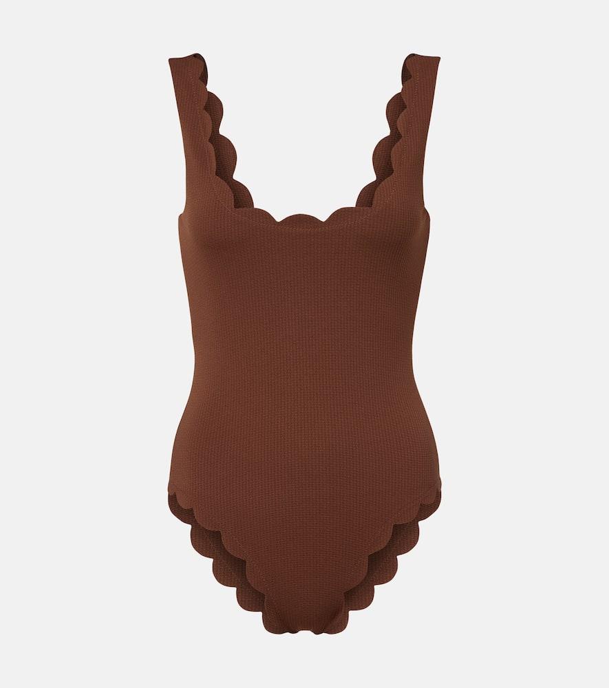 marysia palm springs scalloped swimsuit