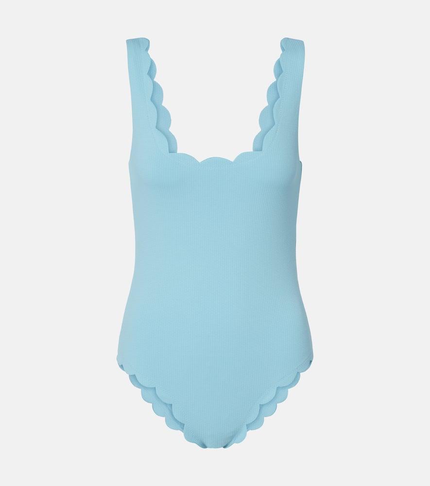 marysia palm springs scalloped swimsuit