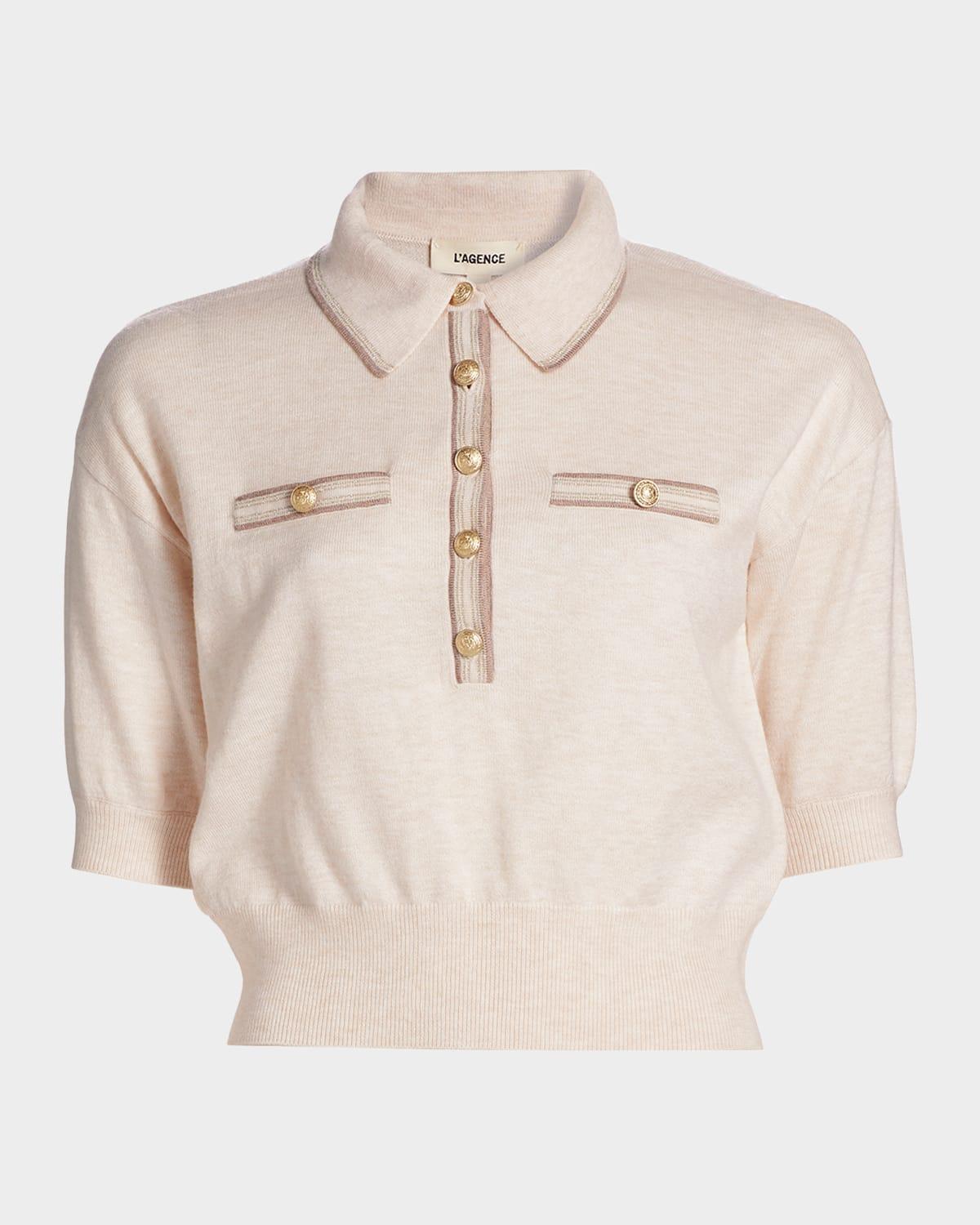 masaki short-sleeve sweater