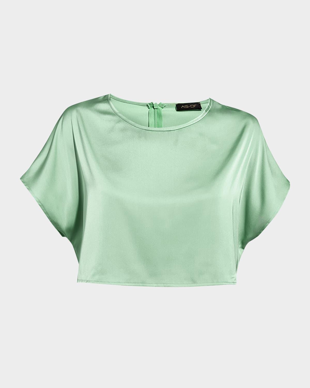 matcha short-sleeve top