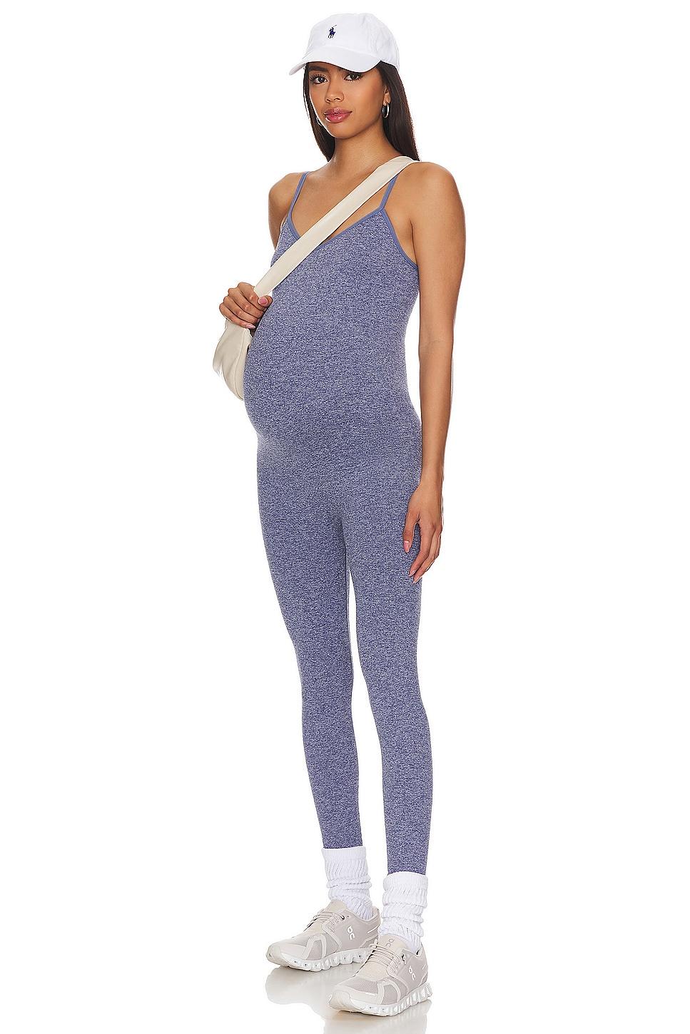 maternity body rib unitard