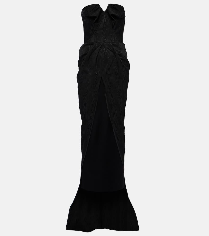 maticevski avenge strapless gown