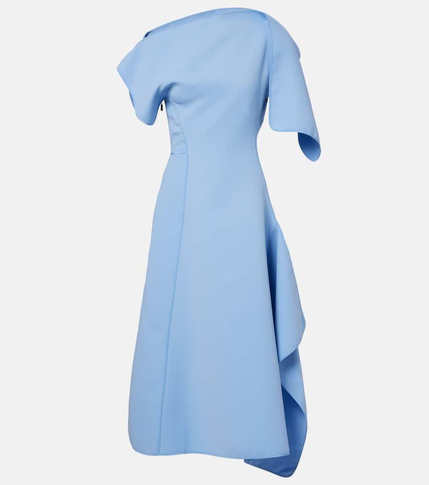 maticevski diadem draped midi dress