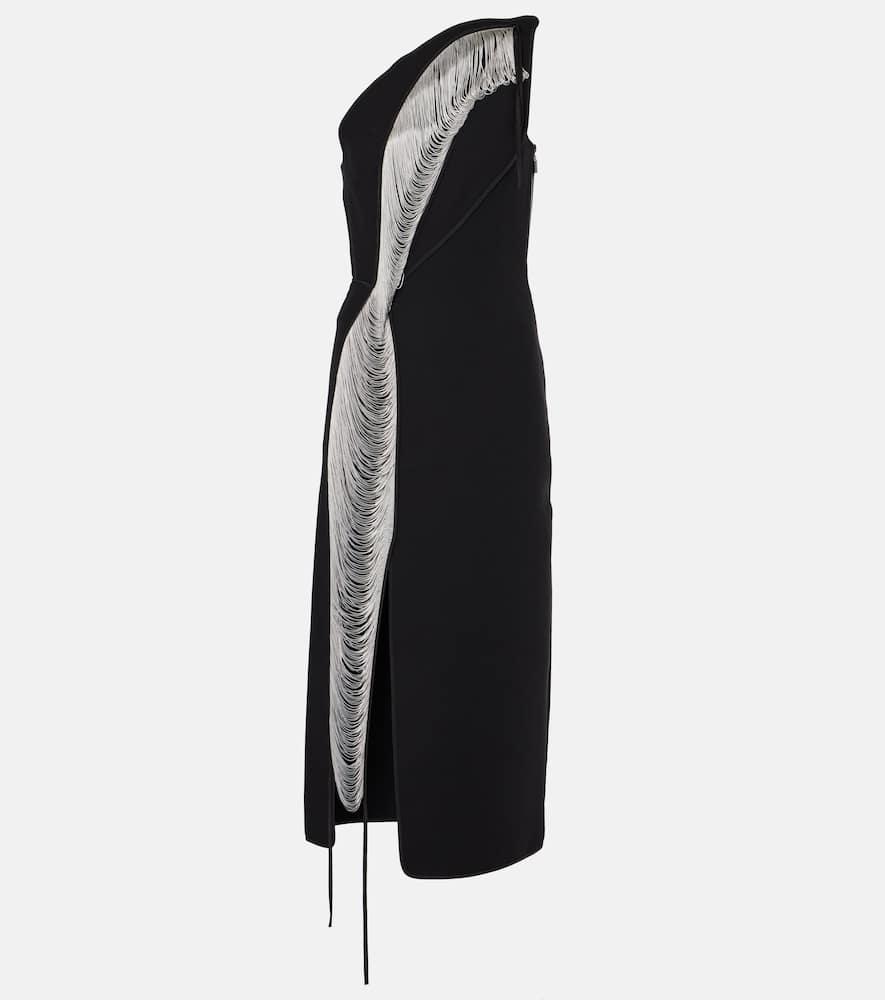 maticevski fringed midi dress