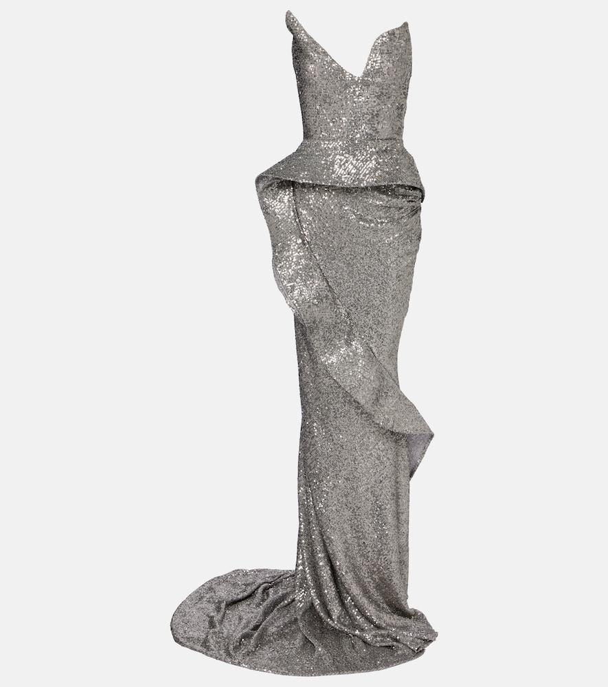 maticevski glorious sequined gown