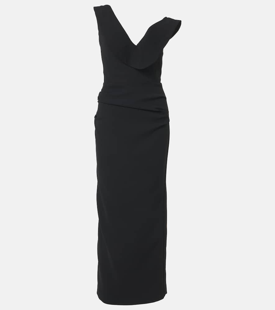 maticevski requiem ruffled maxi dress