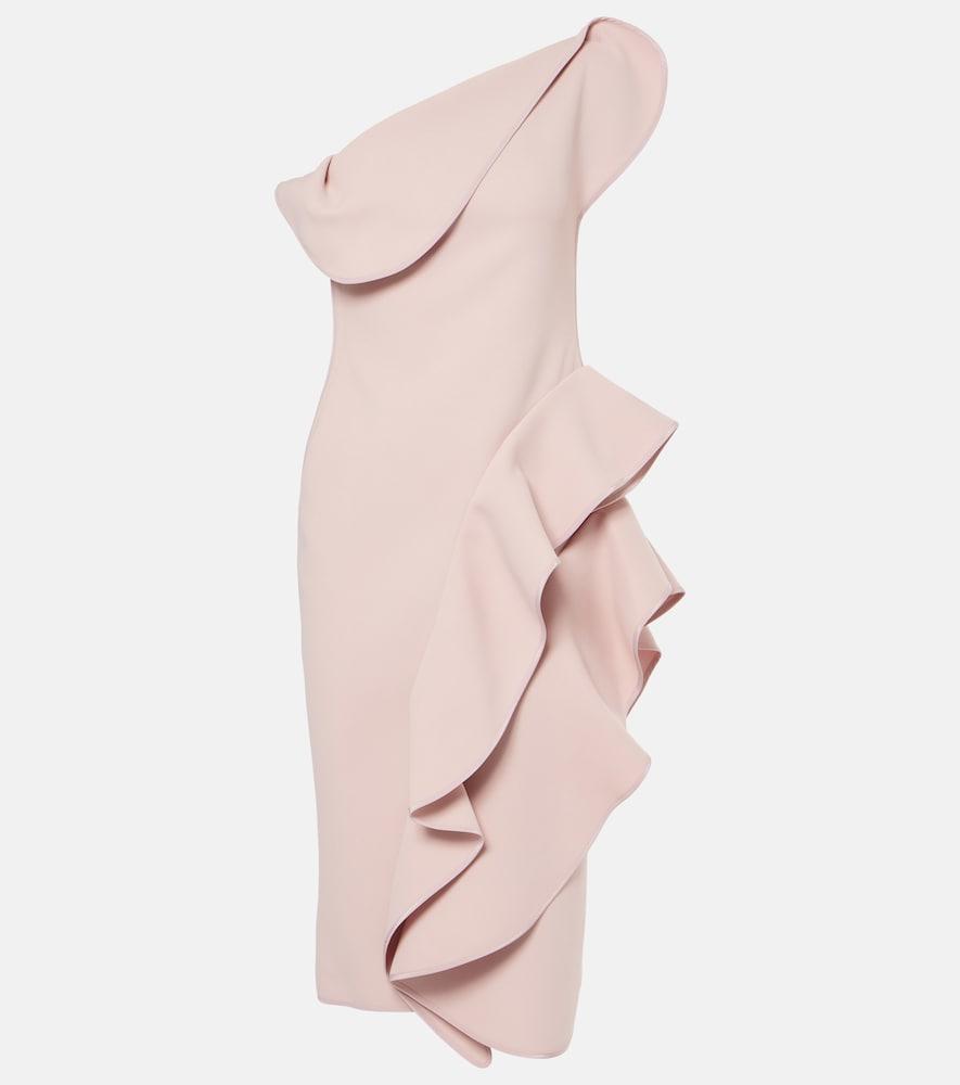 maticevski rhythm ruffled midi dress