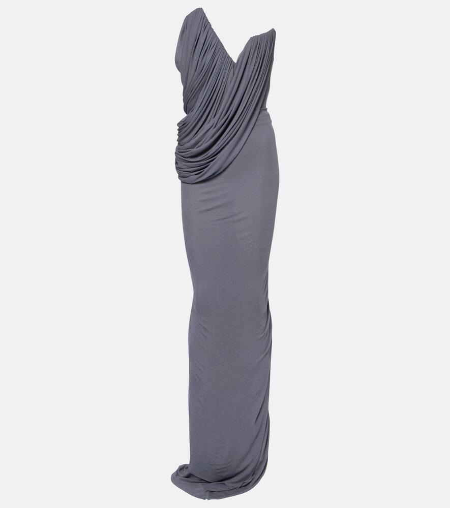 maticevski systema gathered jersey gown