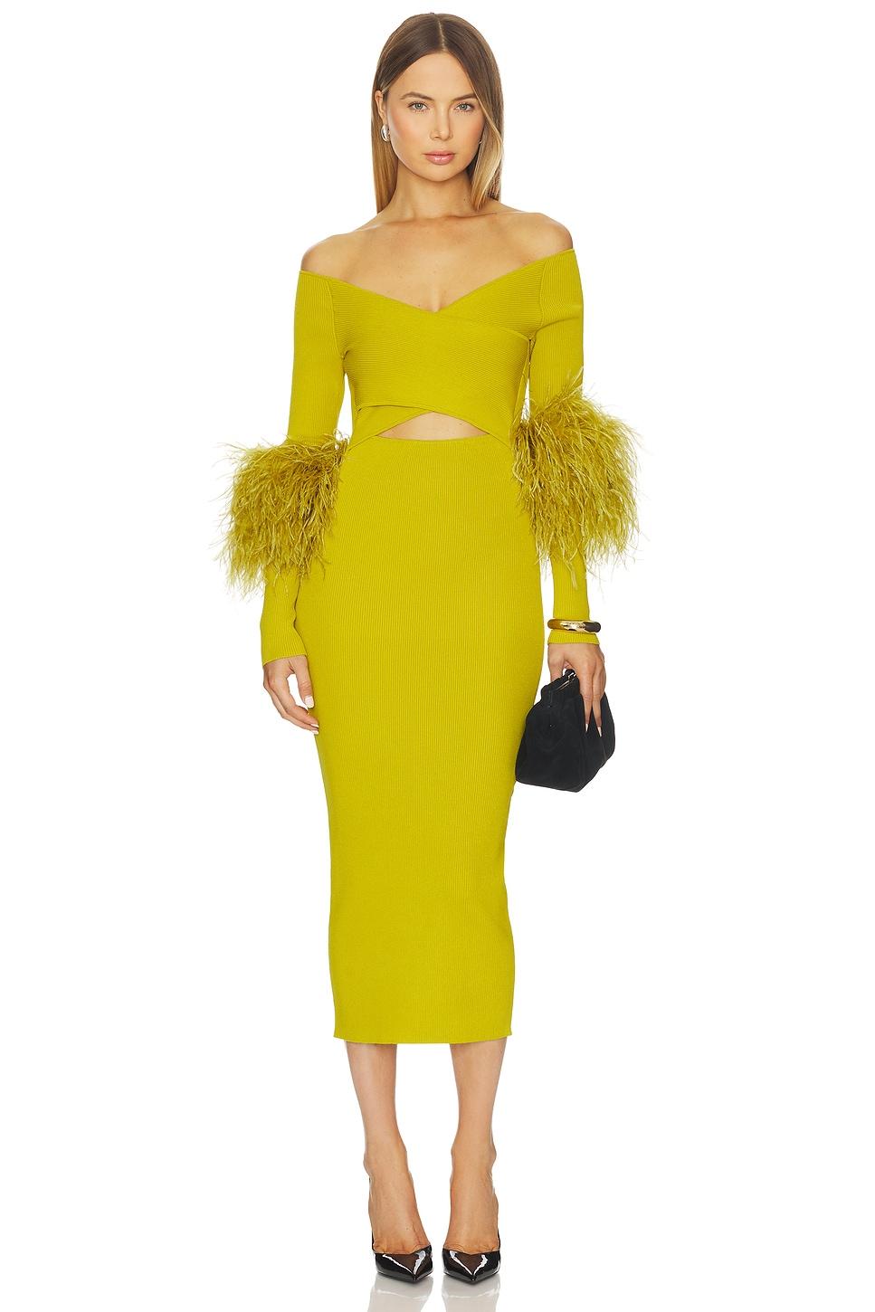 matte viscose cross front dress