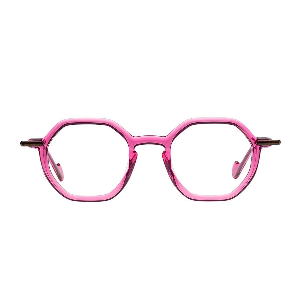 matttew jelly 1851 rosa marrone glasses