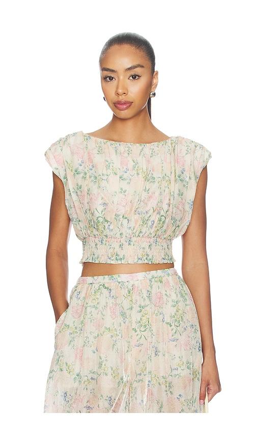 maude club ara top in cream.