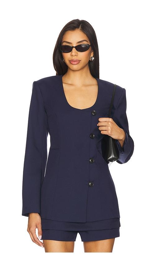 maude club blake blazer in navy.