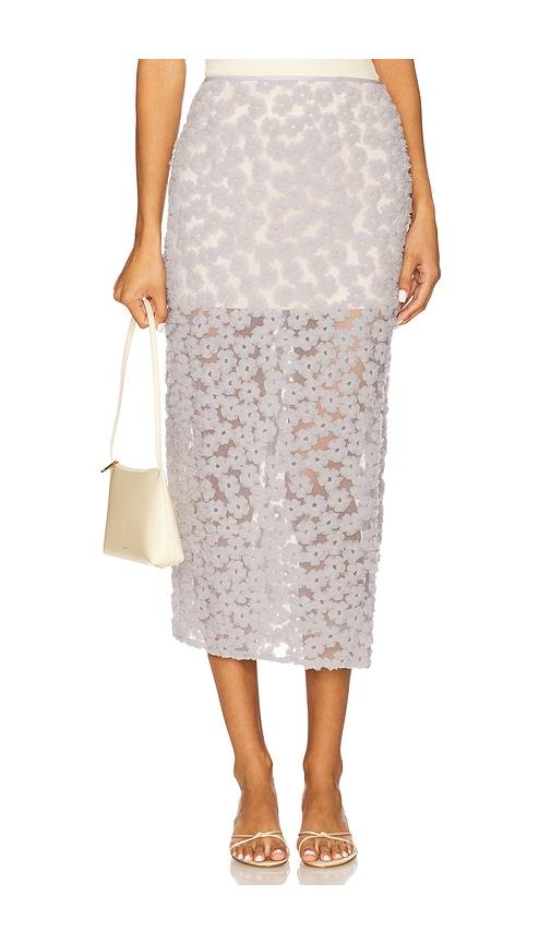 maude club elodie skirt in slate.