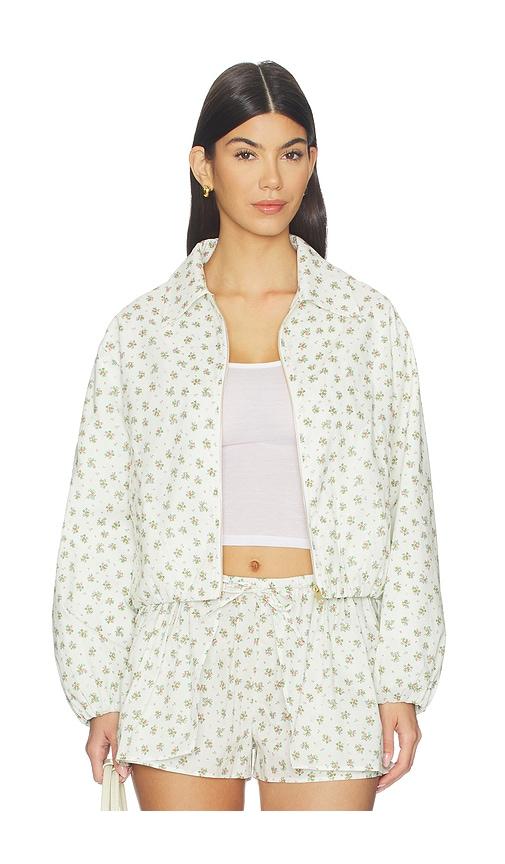 maude club nadine jacket in white.