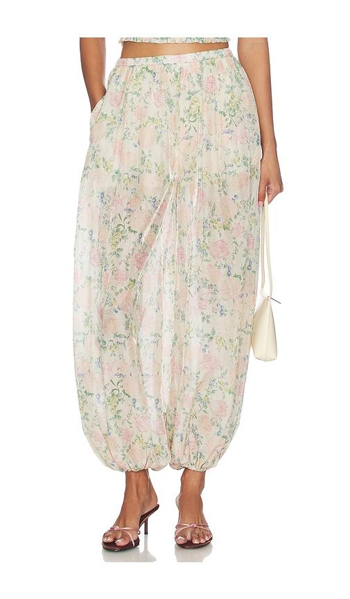 maude club talia pants in cream.