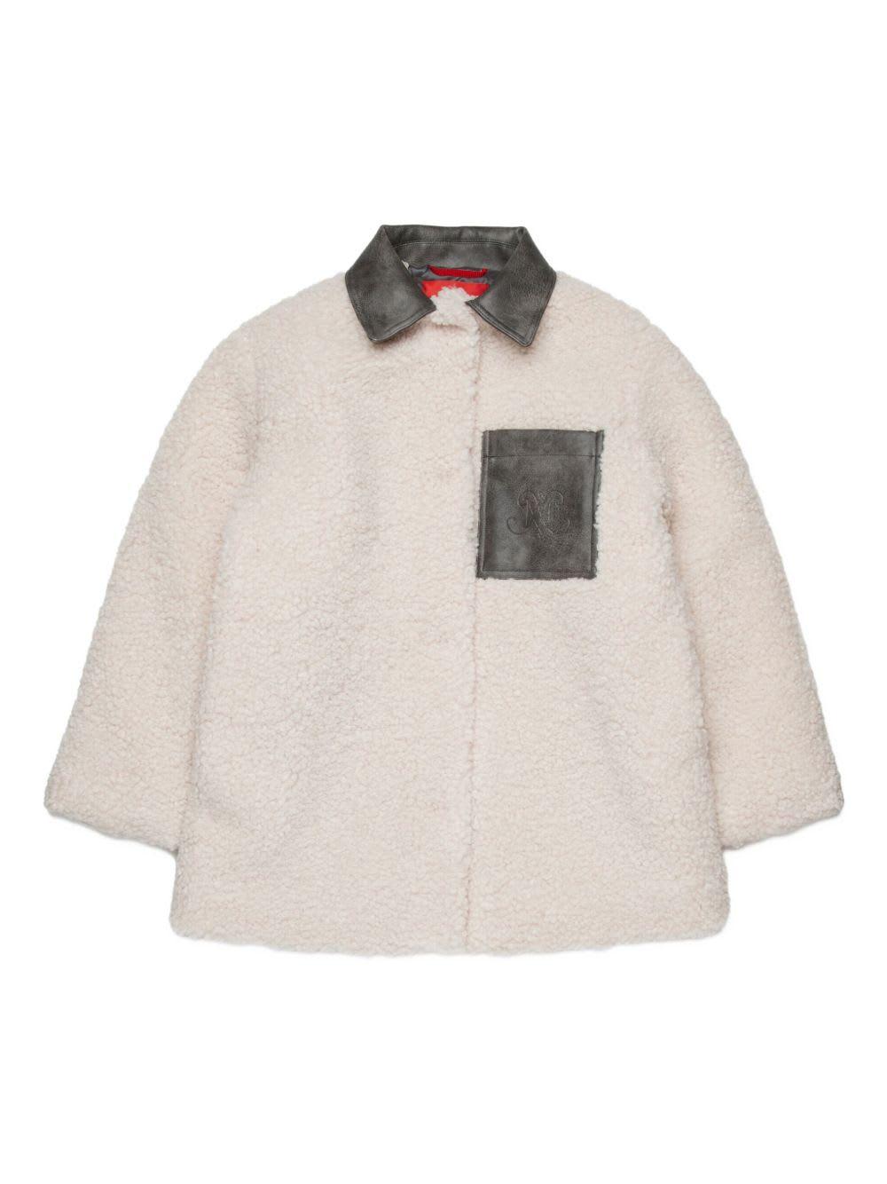 max & co. max & amp;co. kids faux shearling jacket