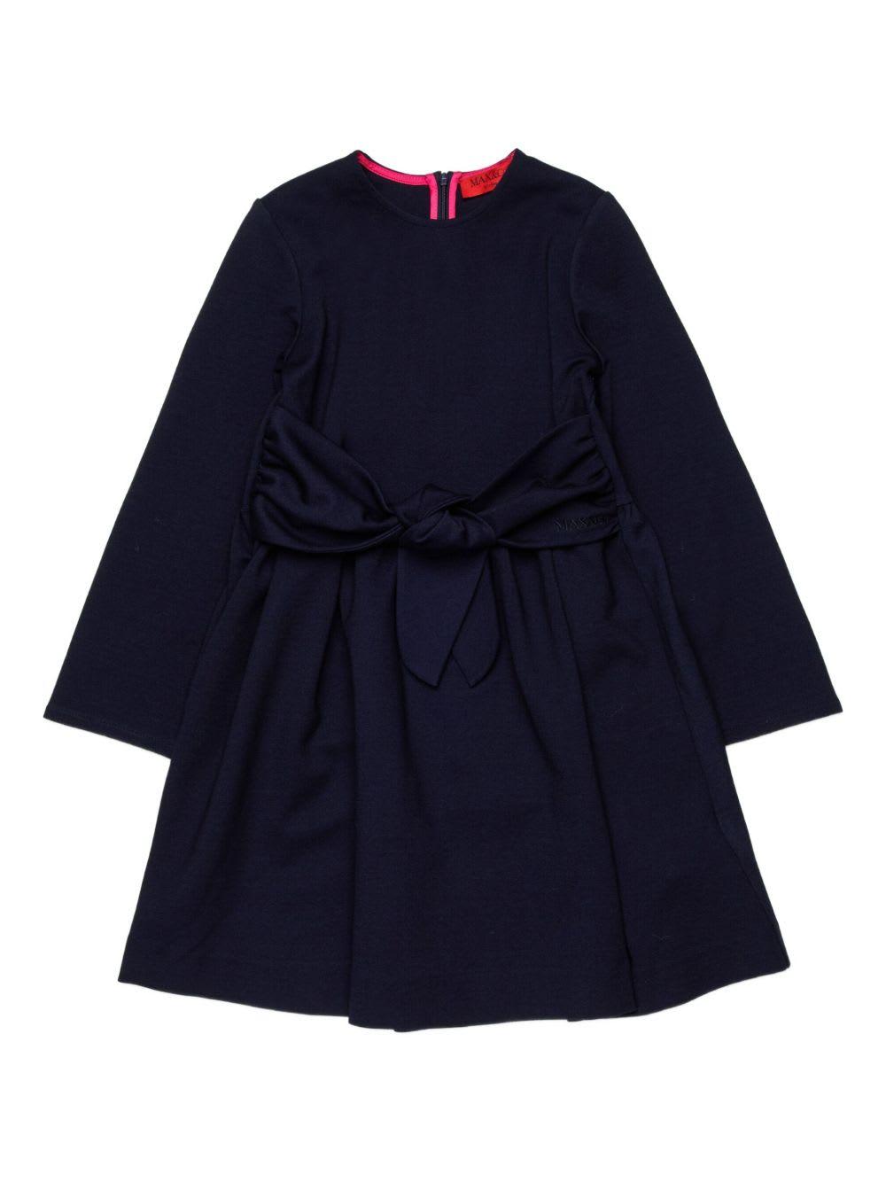 max & co. max & amp;co. kids knotted dress