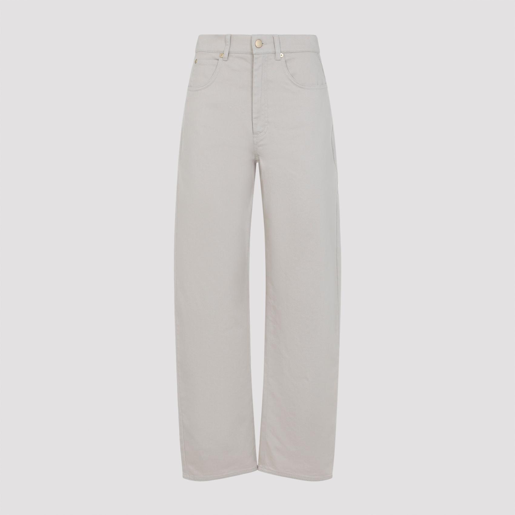 max mara`s emily pants nude & neutrals cotton elastane - women