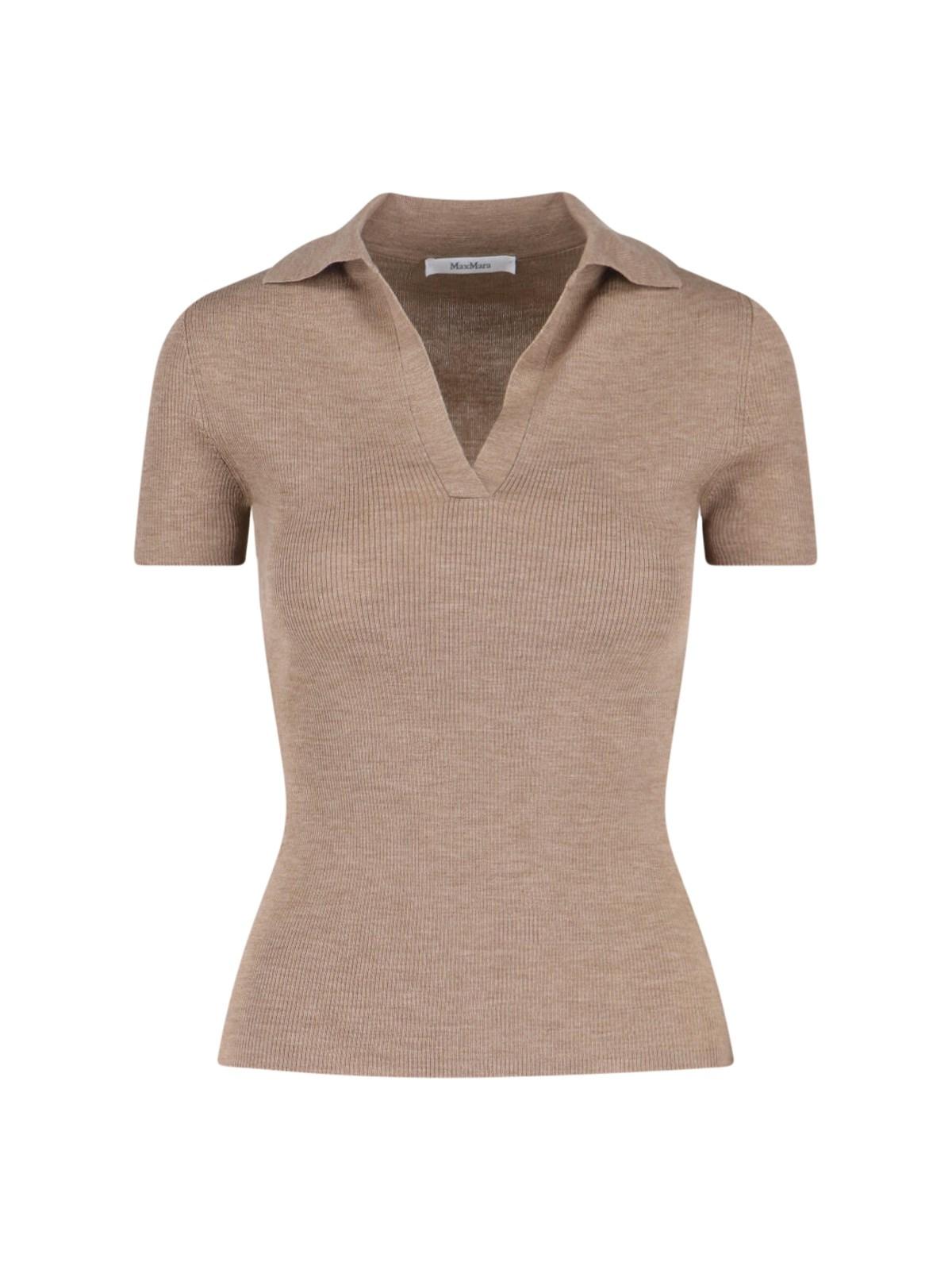 max mara "albero" polo shirt