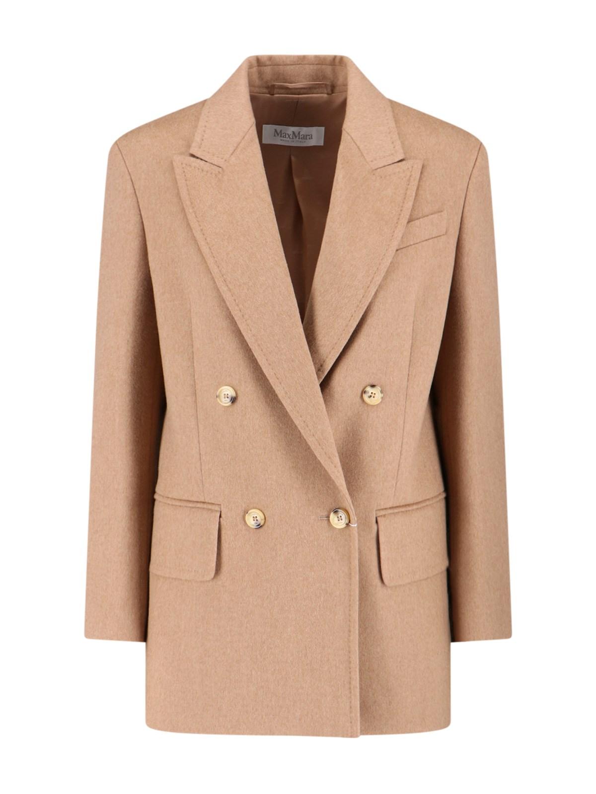 max mara 'olimpia' double-breasted blazer