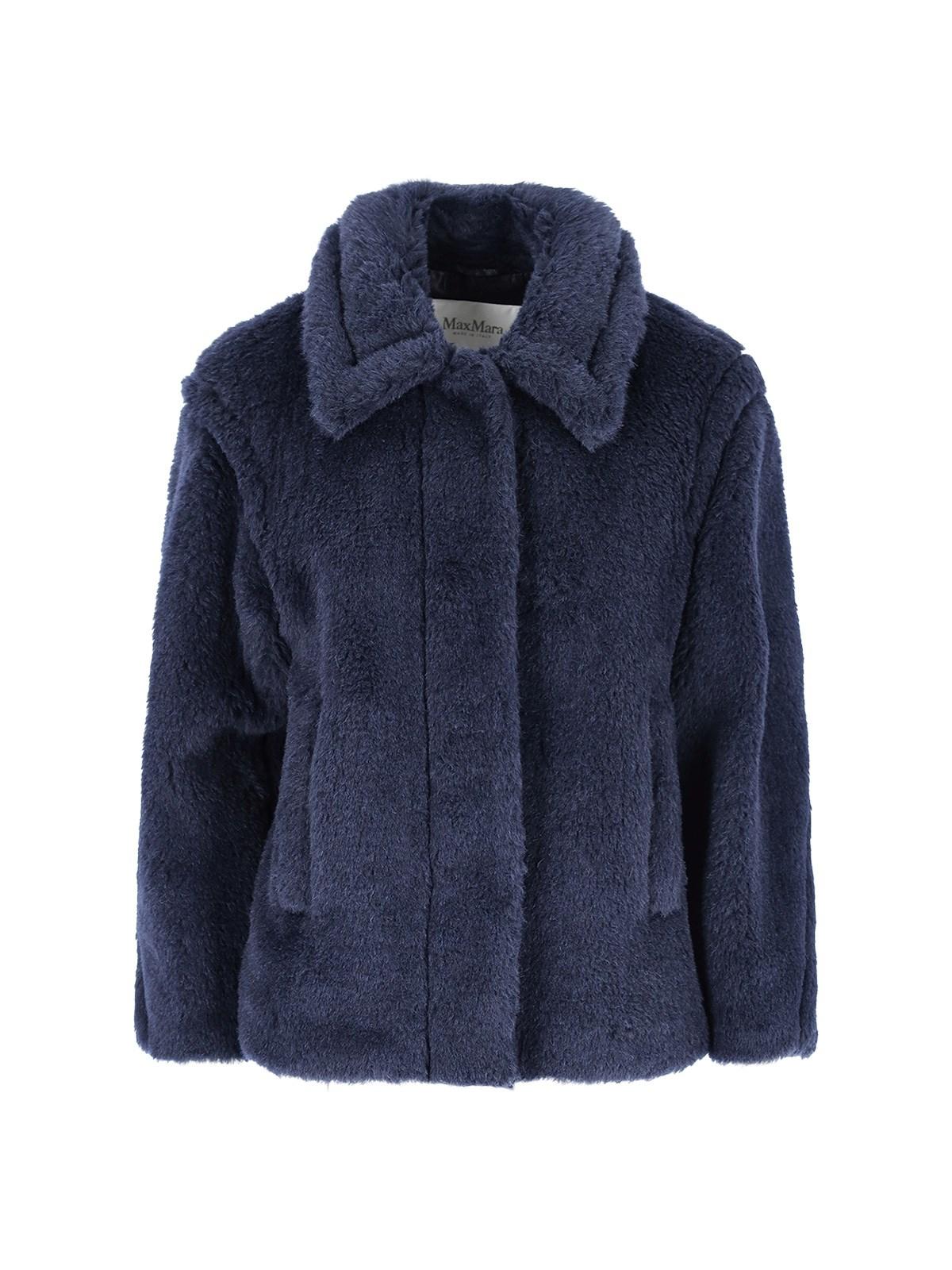 max mara 'teddy bear' crop coat