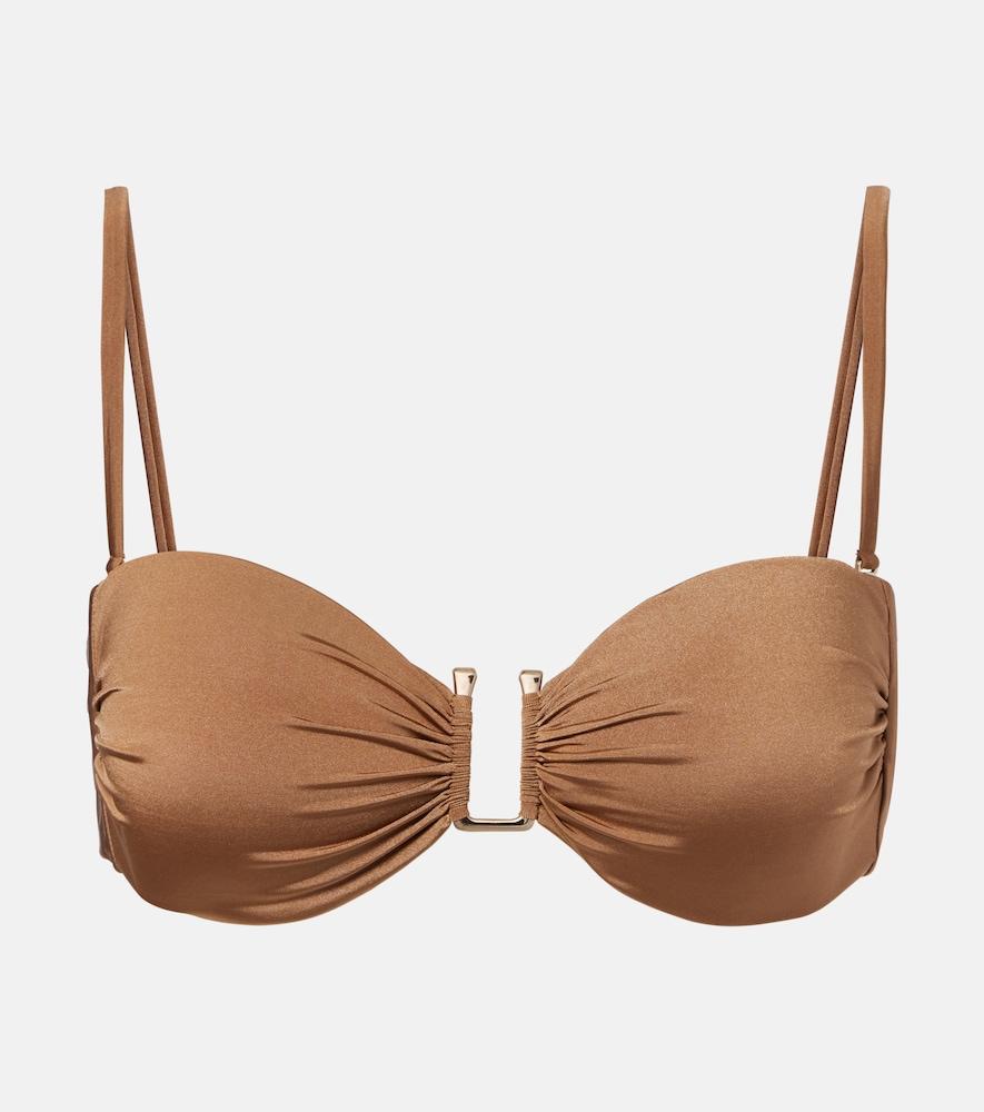 max mara acacia bandeau bikini top