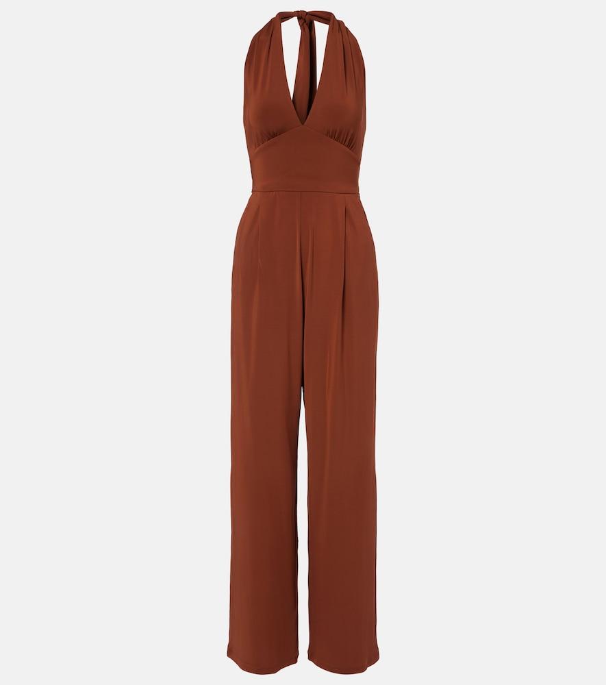 max mara acume halterneck jumpsuit