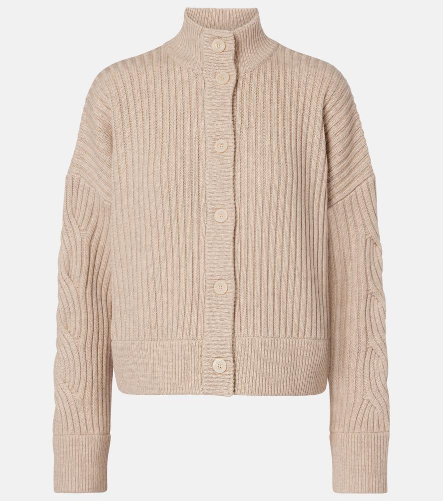 max mara afelio wool and cashmere cardigan