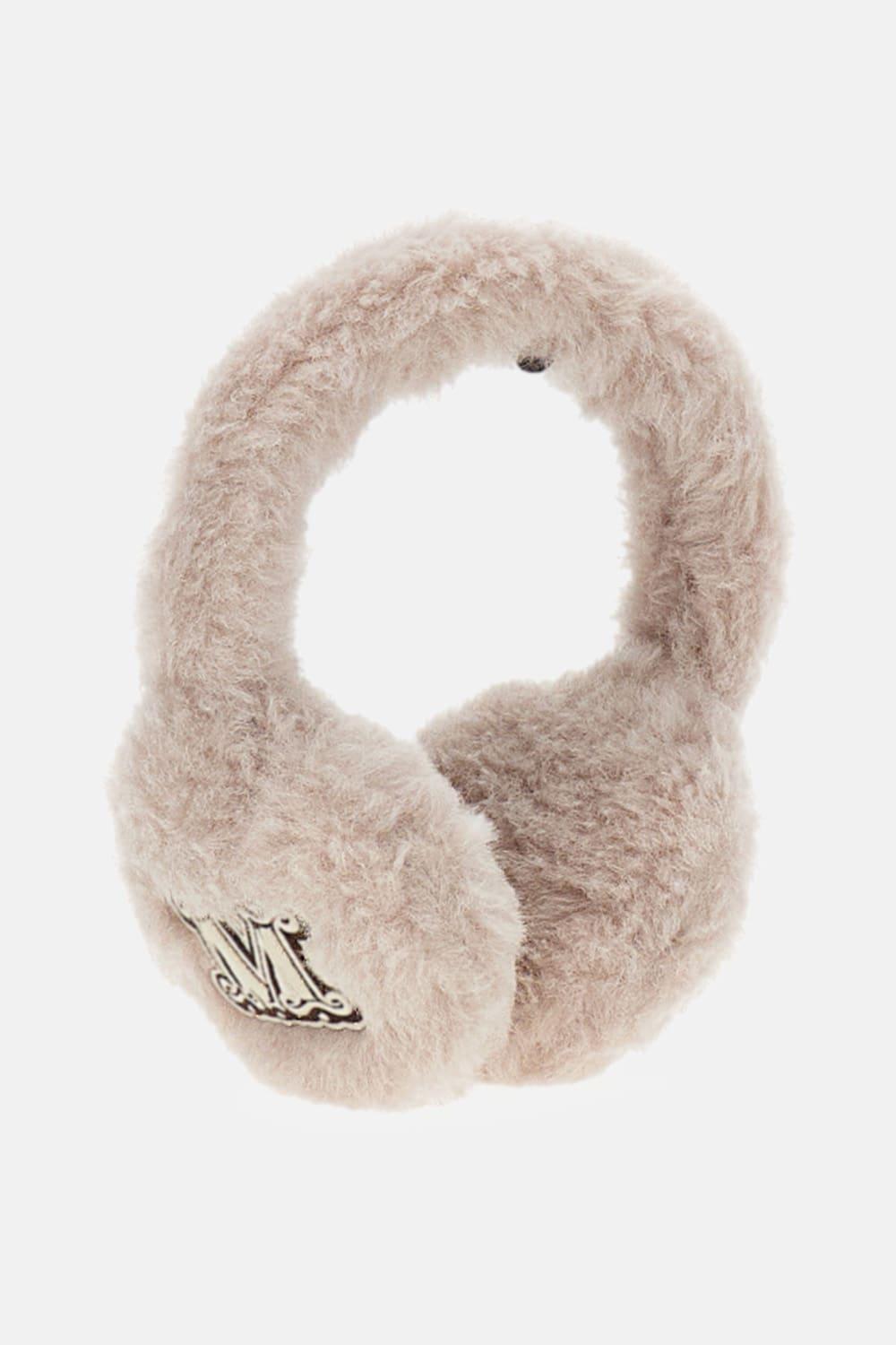max mara alpaca wool teddy earmuffs