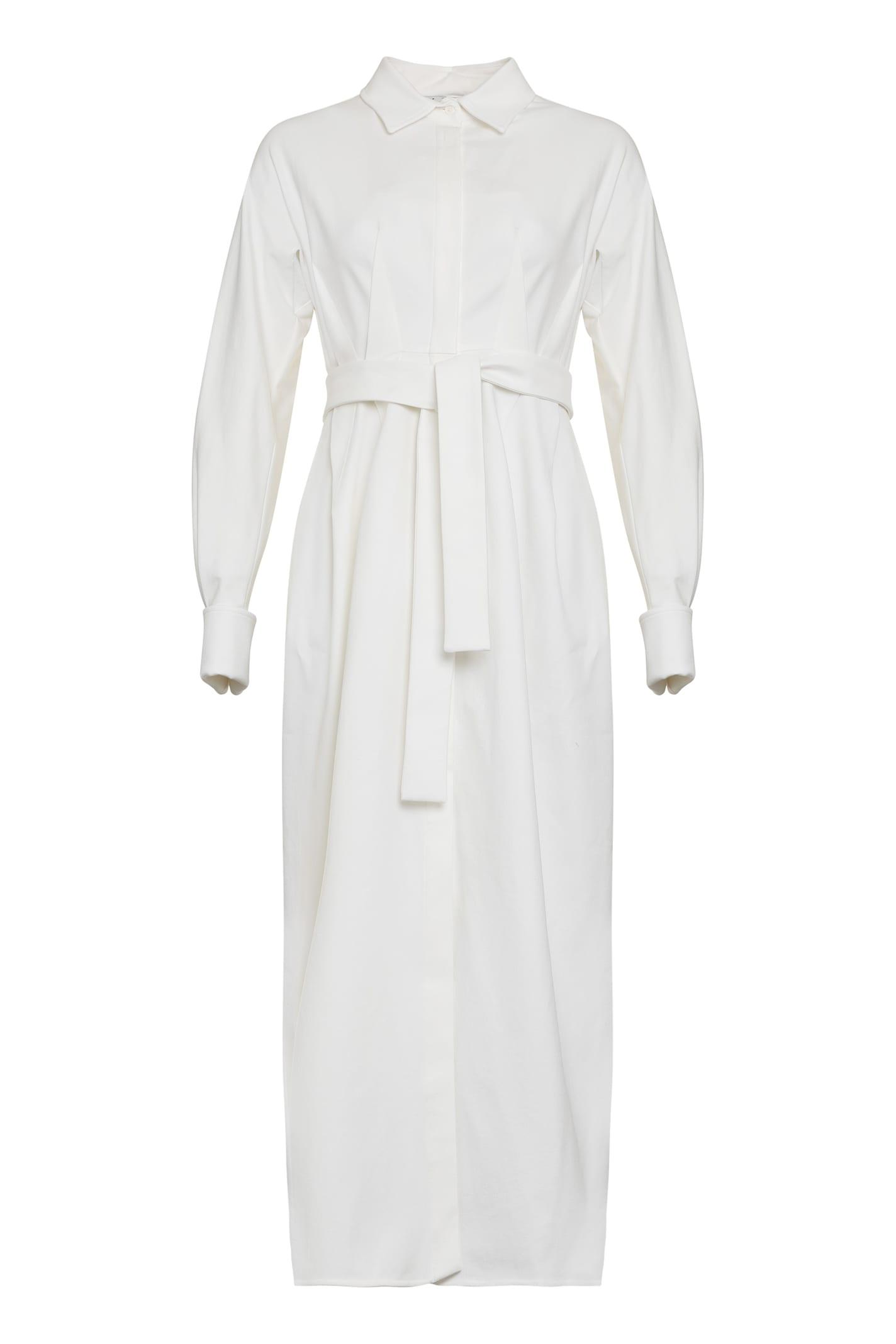 max mara arezzo cotton shirtdress