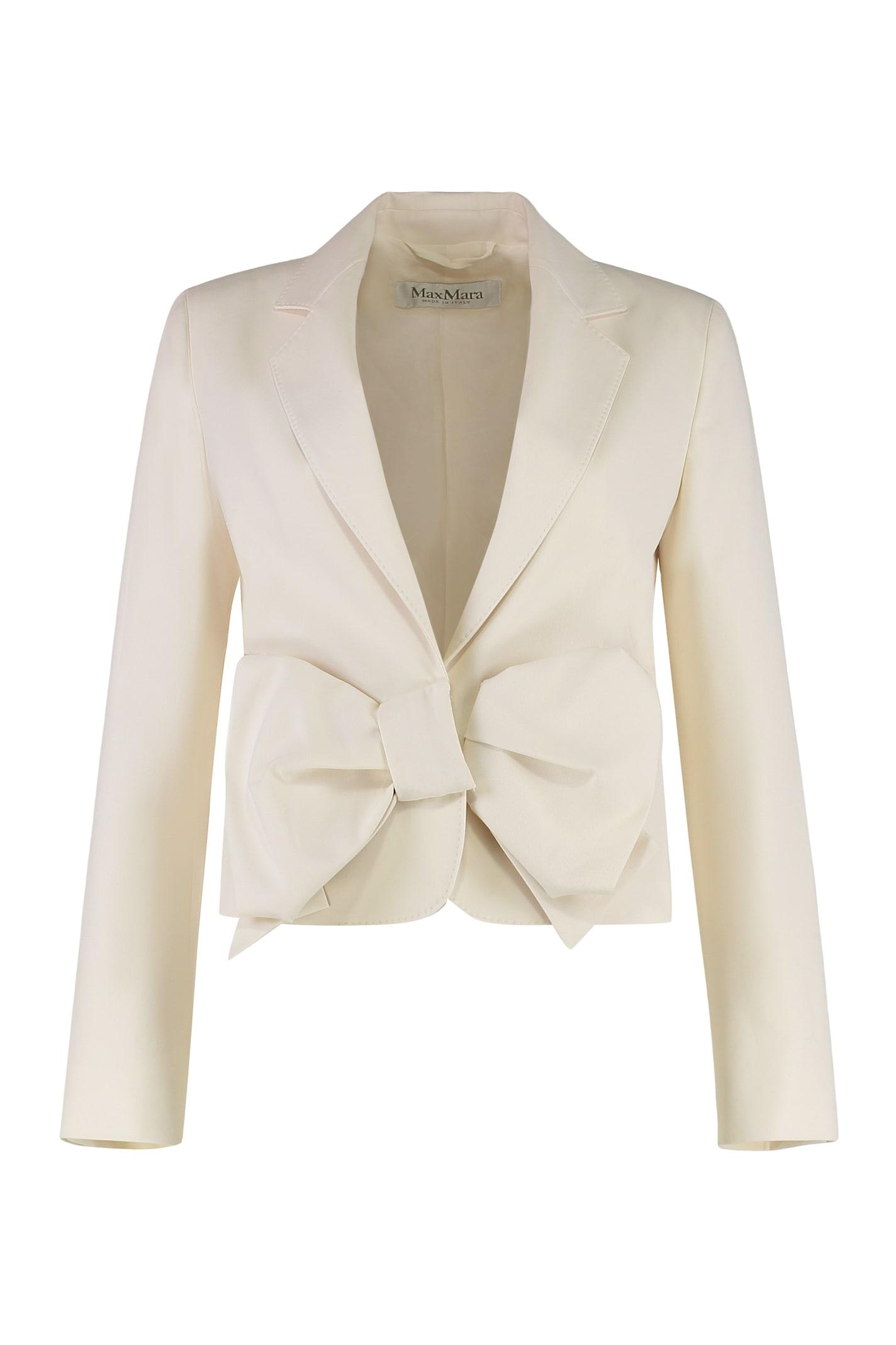 max mara asturie cotton jacket
