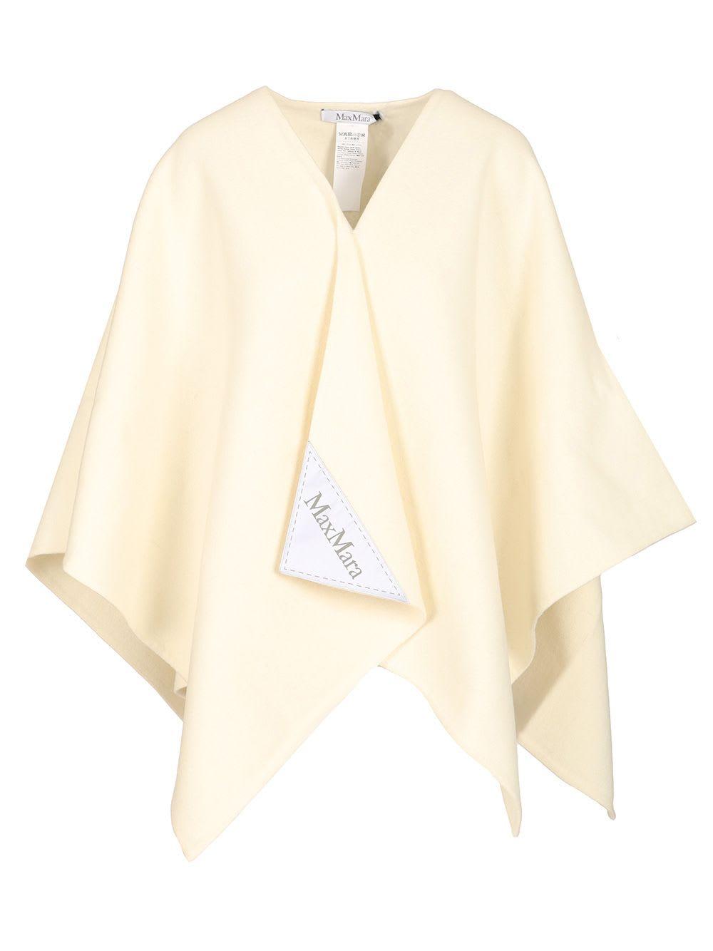 max mara asymmetrical poncho