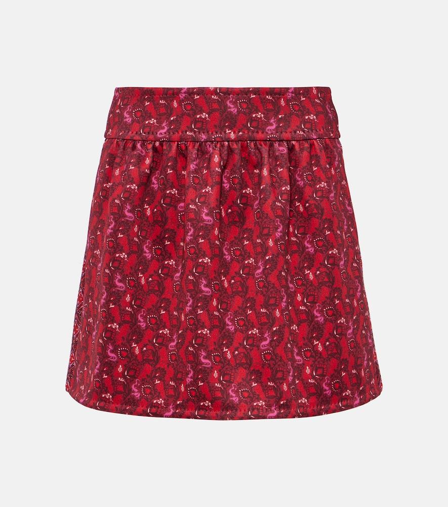 max mara balocco embellished floral midi skirt