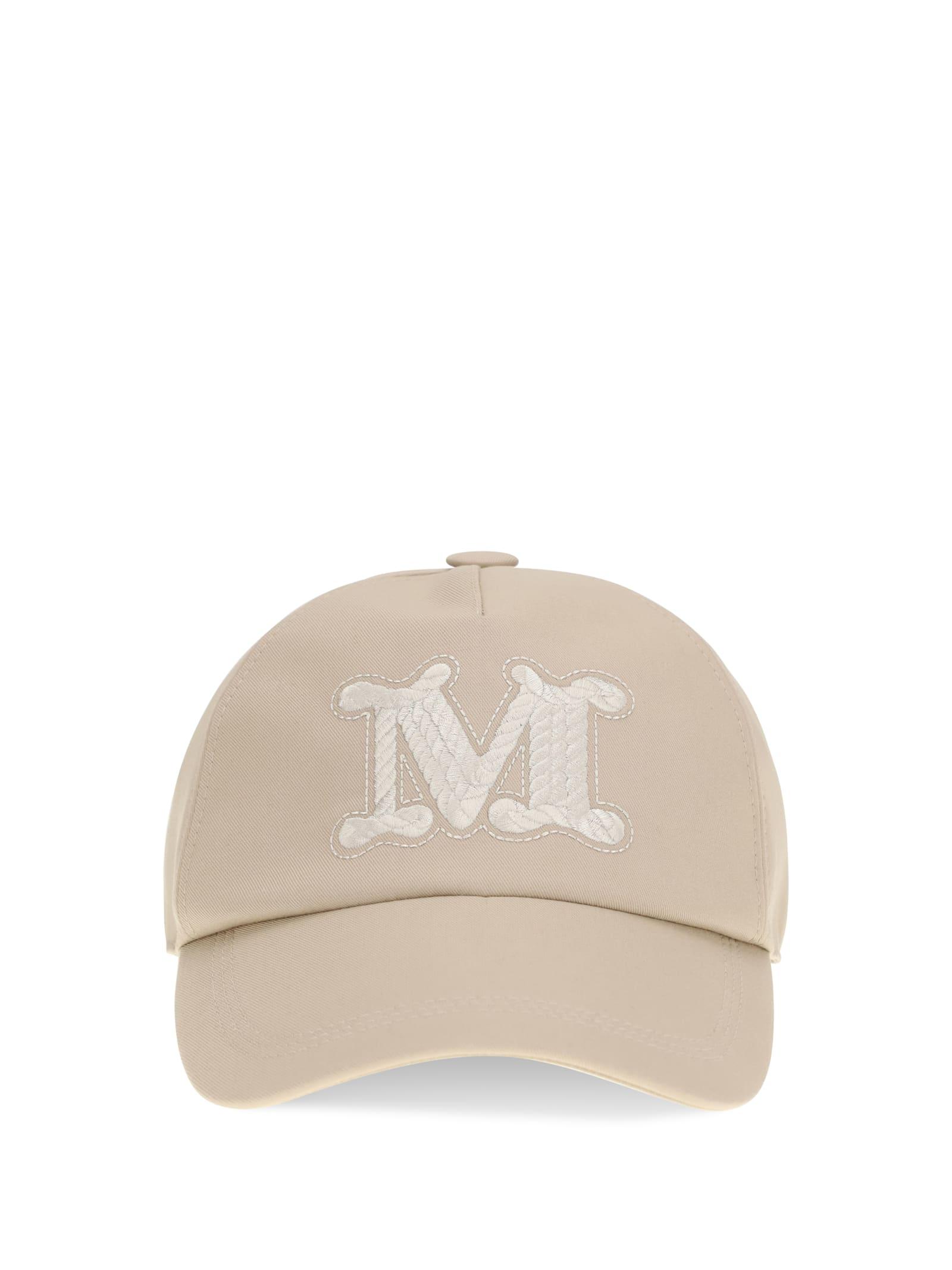 max mara baseball cap with logo