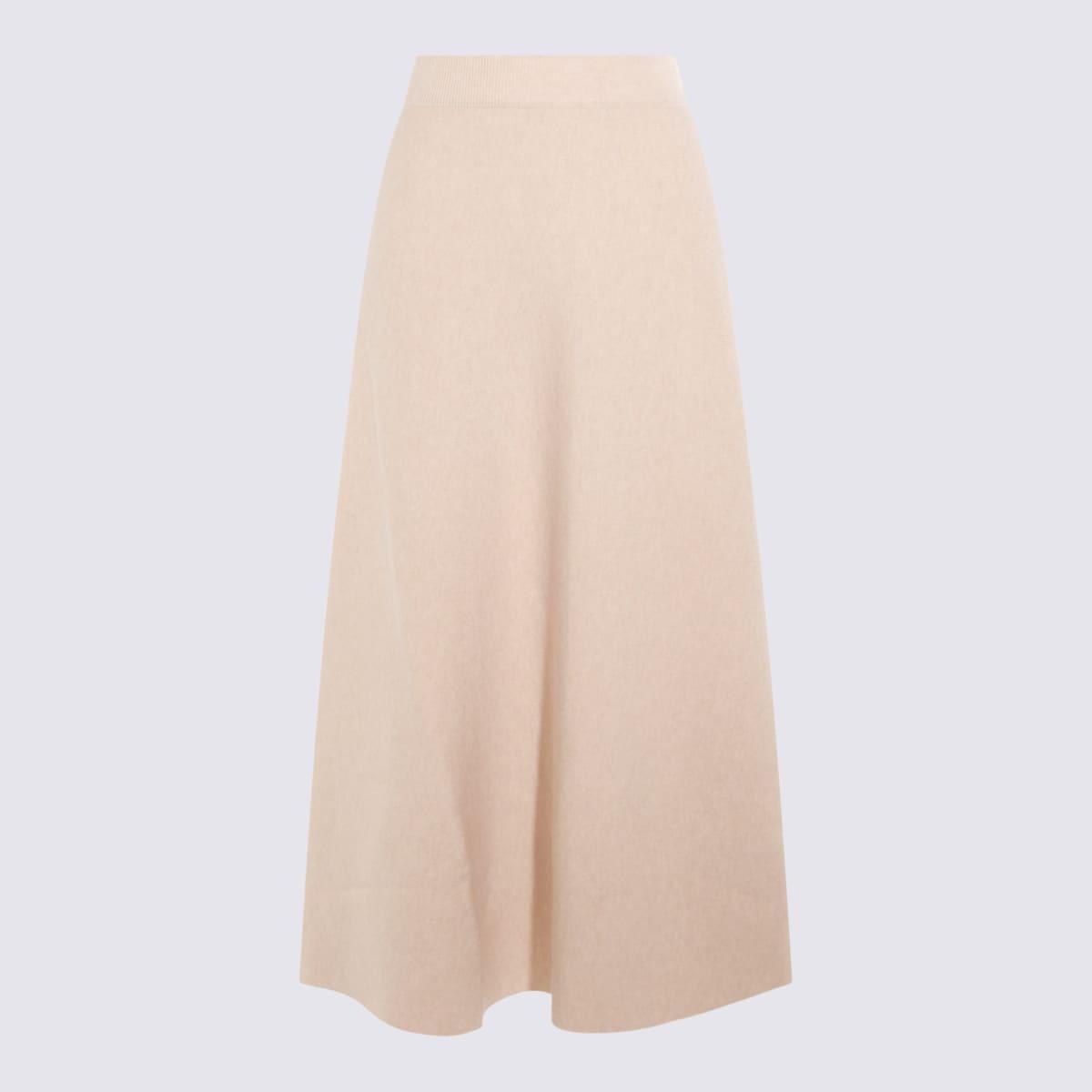 max mara beige wool giberna skirt