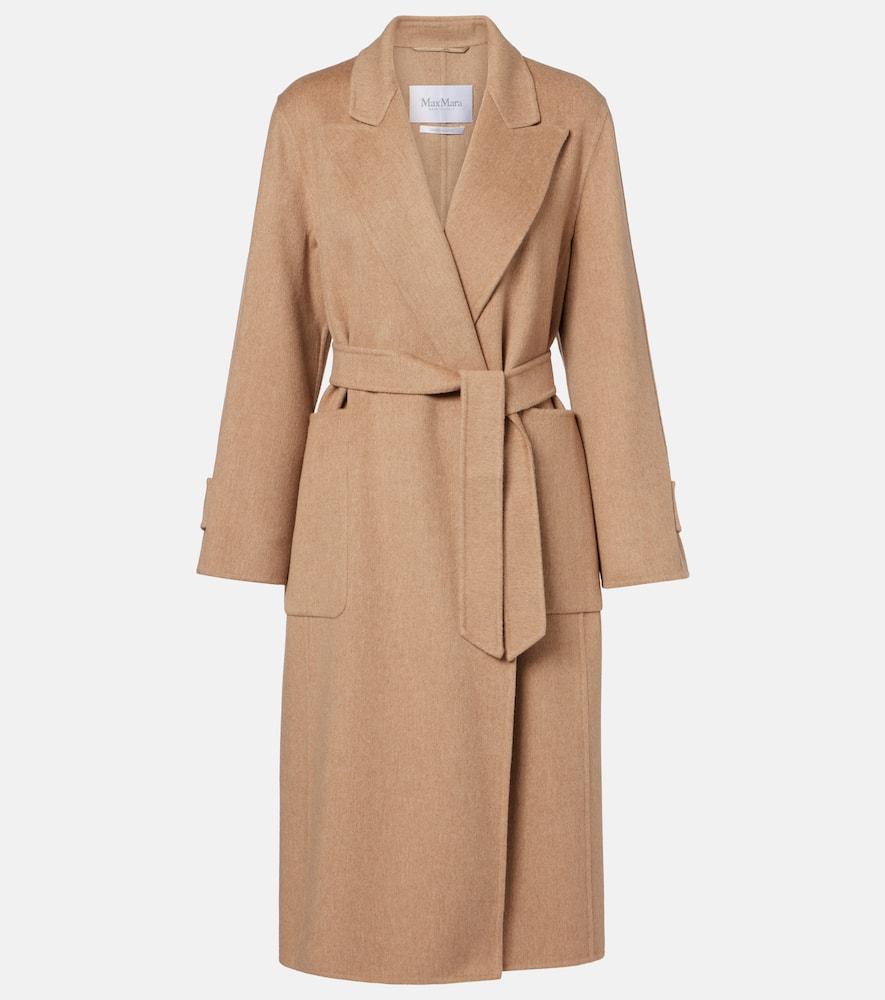 max mara belted camel hair coat