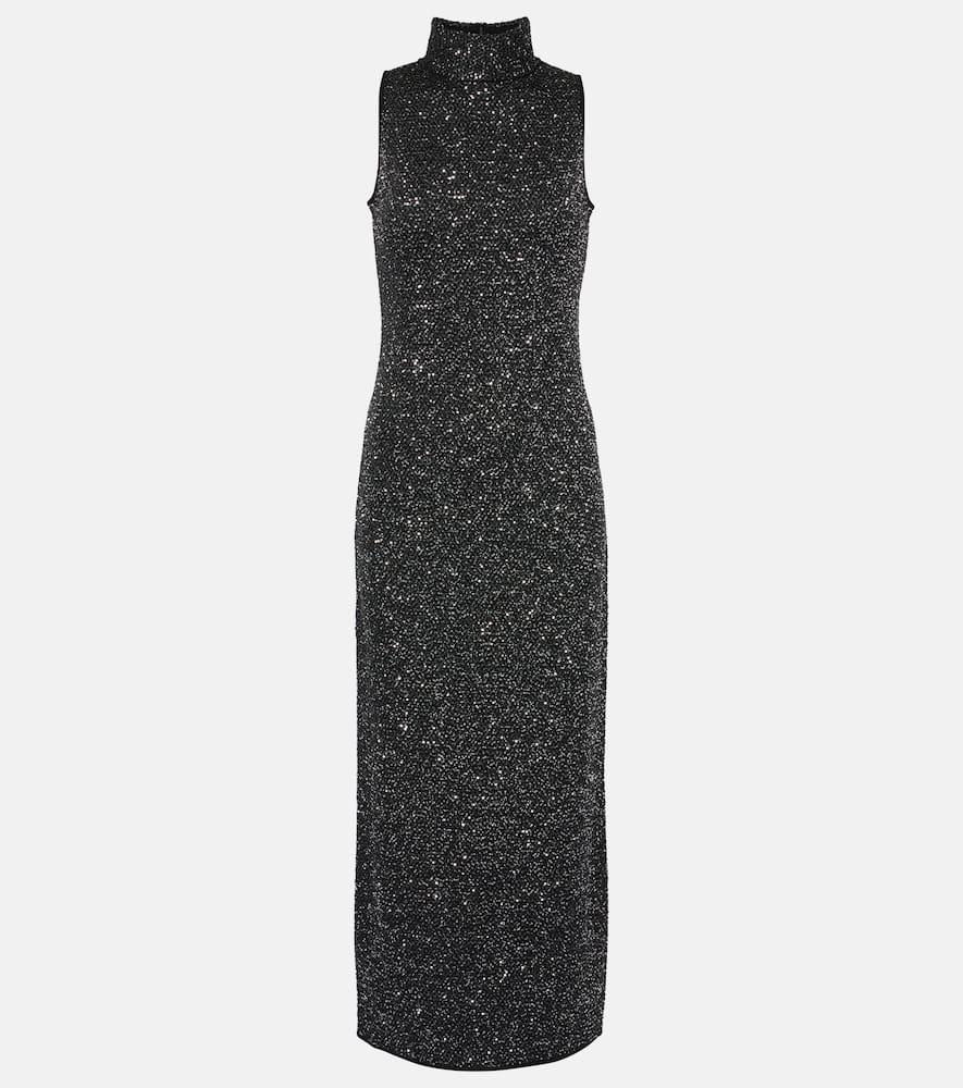 max mara berlina sequined maxi dress