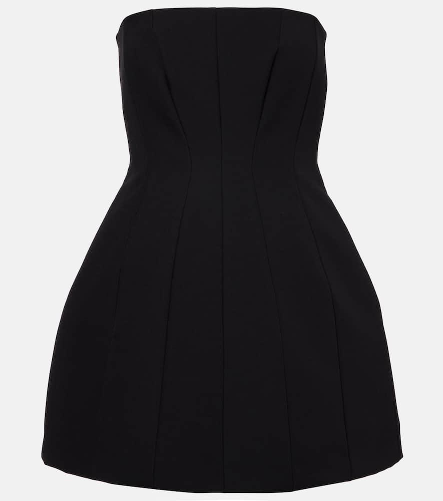 max mara betel strapless minidress